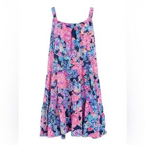 Lilly Pulitzer Vibrant Pink and Blue dress